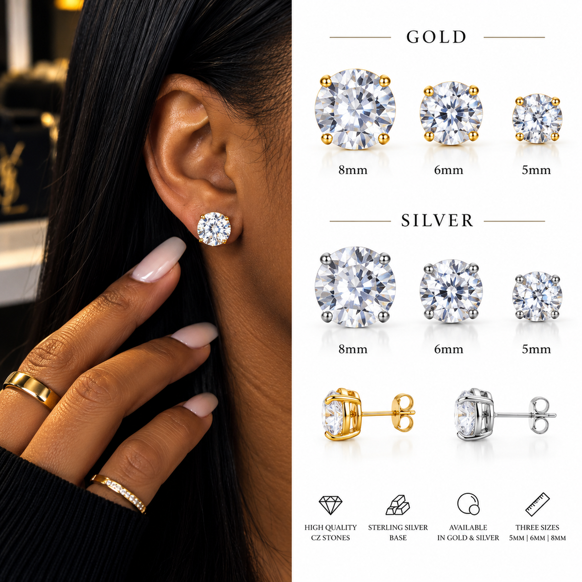 Pick Your Sparkle Studs